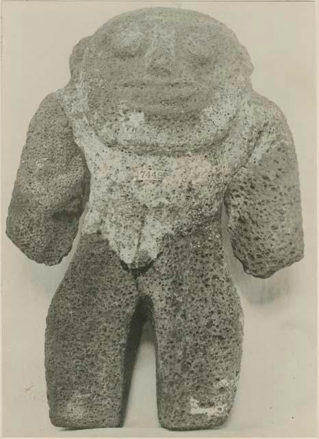 Stone anthropomorphic figure