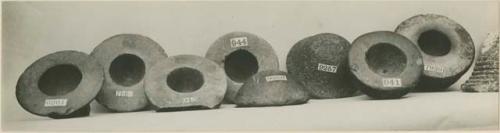 Stone cups for burning souls - Kapuaki kuni Anaana