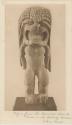 Carved wooden anthropomorphic figure