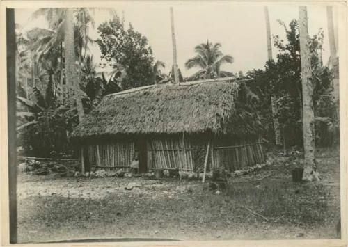 Man in doorway of building