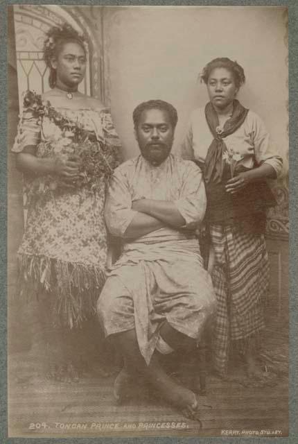 Tongan prince and princesses