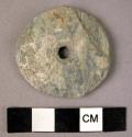 Perforated shale disc
