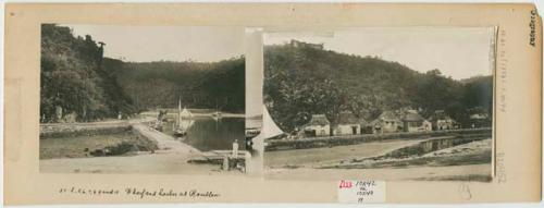 Wharf and harbor at Romblon