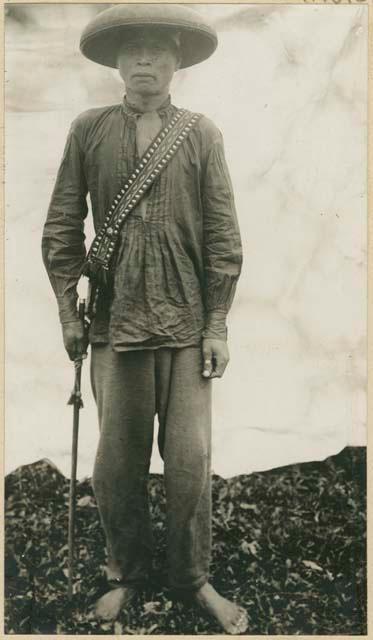 Posed Bukidnon man, president of Alaiub, Misasmis