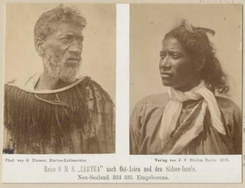 Two portraits of natives