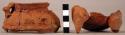 Fragment of Guinea pottery tripod