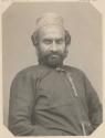 Studio portrait of Parsi man