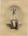 Portrait of Minji-Conjou Chief To-ki-ya-wi-ka-kte; Yankton