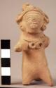 Pottery whistle - human effigy