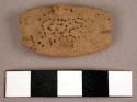 Clay figurine--fragment