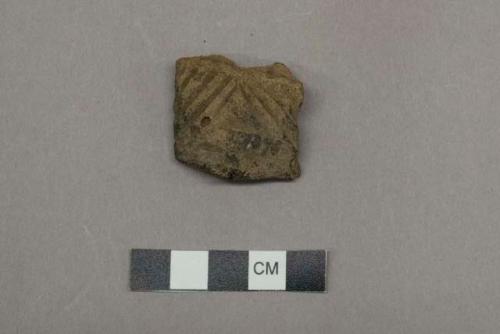 Sherd with incising