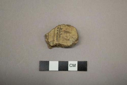 Sherd with incised design