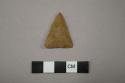 Archaeological, chipped stone, triangular point