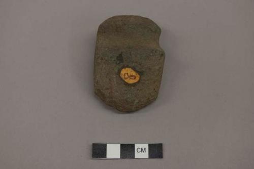 Archaeological, ground stone axe.