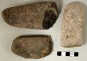 Ground stone, adze fragments