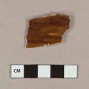 Rockingham-type earthenware body sherd