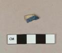 Flow blue pearlware body sherd