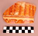 Miscellaneous polychrome potsherds