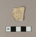 Green shell edge pearlware rim sherd