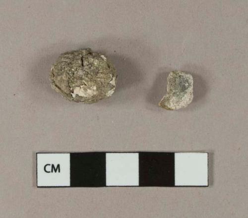 Mortar fragments