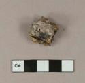 Coal adhered to unidentified iron fragment