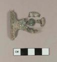 Copper alloy buckle fragments