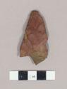 Reddish stone arrow point