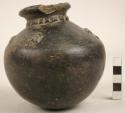 Small Murillo black pottery vessel