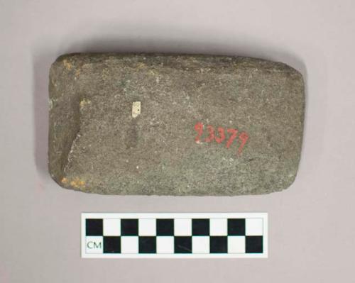 Ground stone ax