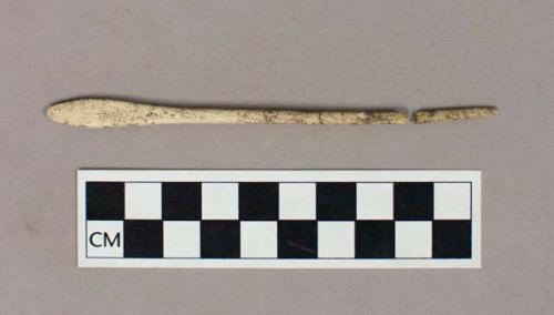 Bone awl (ornament?)