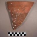 Rim sherd with incised design