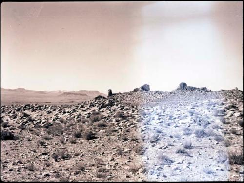 Spanish mission at Awatovi from a distance