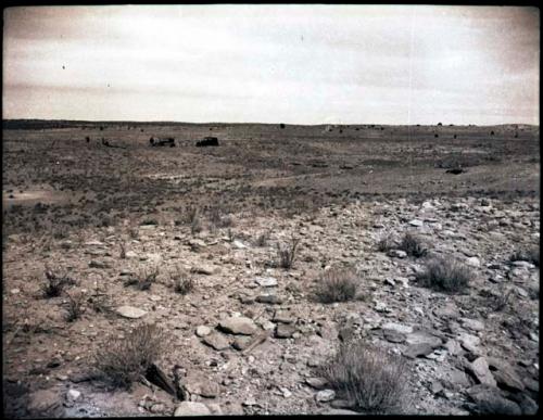 General view of area, looking northeast