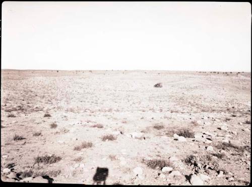 General view of area from western mound