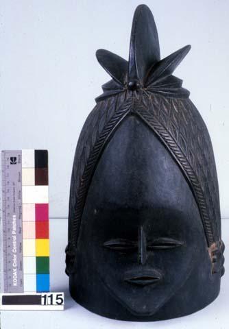 Cylindrical Sande mask with one face
