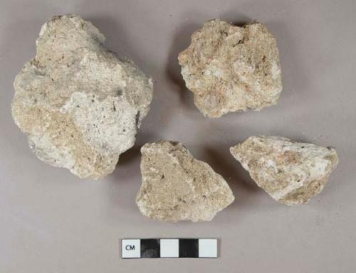 Mortar fragments