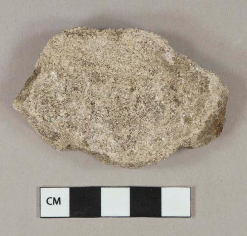 White mortar fragment