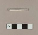 Glass thermometer fragment