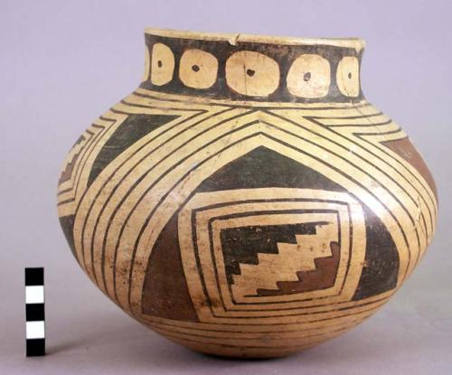 Jar, decorated ware