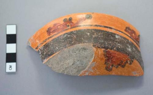 Bowl sherd with polychrome design