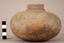 Earthen jar with lip