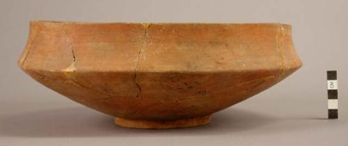 Fragmentary bowls, red ware