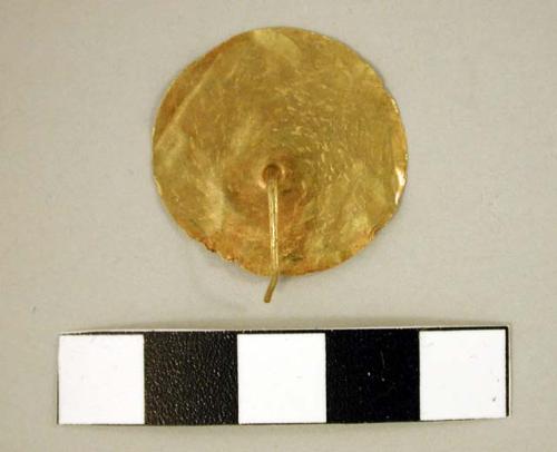 Gold ornament, probably for side of nose