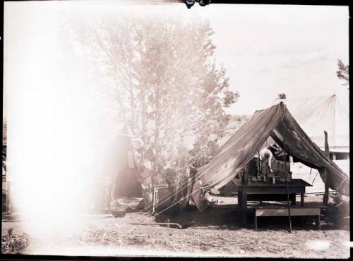 First dining-room (a tent)