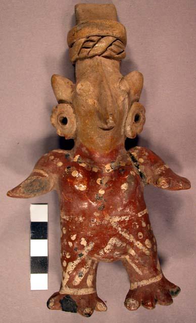 Effigy of human figure, terra cotta