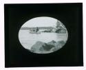"Sunday Lake, Minn. Sept 25, 1899. Dr. Glasgow in canoe."