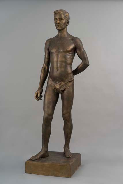 Cast of composite figure of typical  American young man