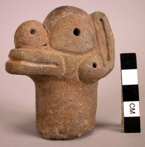 Clay figurine head (marbaruma, n.w.d.)