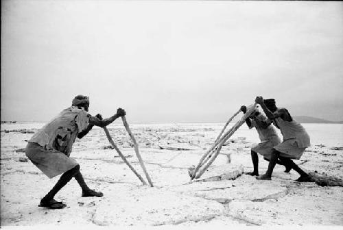 Digging salt - Saba-Gara, Afar, Ethiopia
