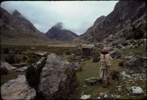 Mama Marco on way to sacred lake - Ika


